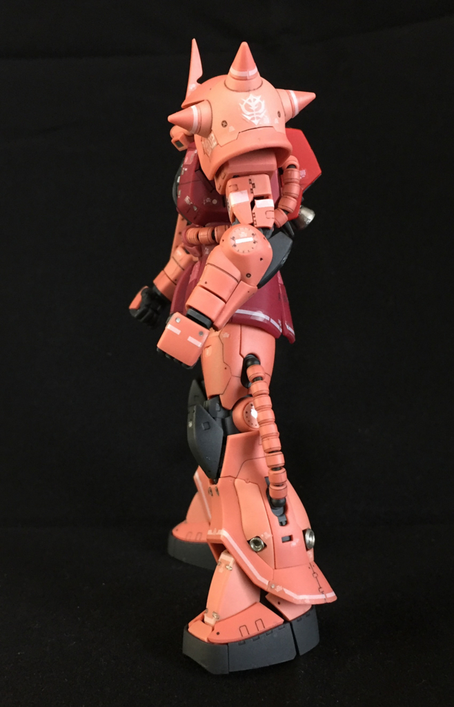 RG MS-06S ZAKUⅡ シャア専用ザク（7）〜完成〜 - 山本製作所（ 1