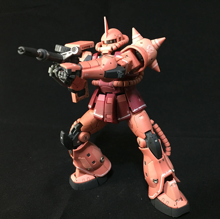 RG MS-06S ZAKUⅡ シャア専用ザク（7）〜完成〜 - 山本製作所（ 1