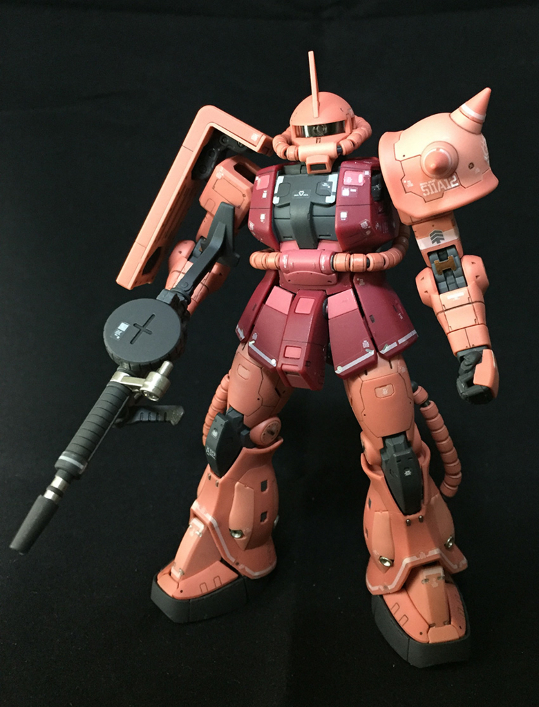 RG MS-06S ZAKUⅡ シャア専用ザク（7）〜完成〜 - 山本製作所（ 1