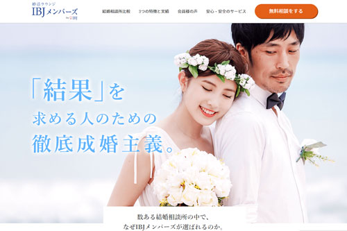 仲介型の結婚相談所IBJ