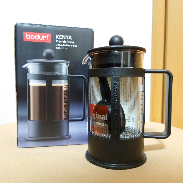 初めてのコーヒープレス♪ - momoのひとりごとブログ