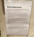 about the old well in Swedish, Uppsala Domkyrka, Uppsala 2015.05.09