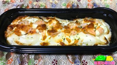 フレッセイのお惣菜『魚の匠 ごちそうチーズ焼き(海老＆ポテト)』