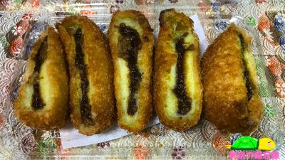 トライアルのお惣菜『もっちもちポテト(カレー)』