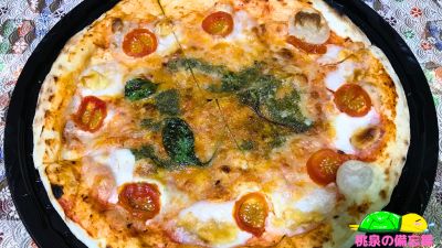 ベイシアのお惣菜『石窯マルガリータピザ』