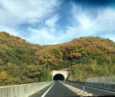 山陰旅行ドライブ　紅葉