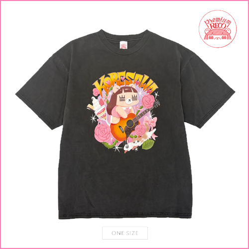 コレサワの武道館グッズ「めちゃかわれ子ちゃんTシャツ