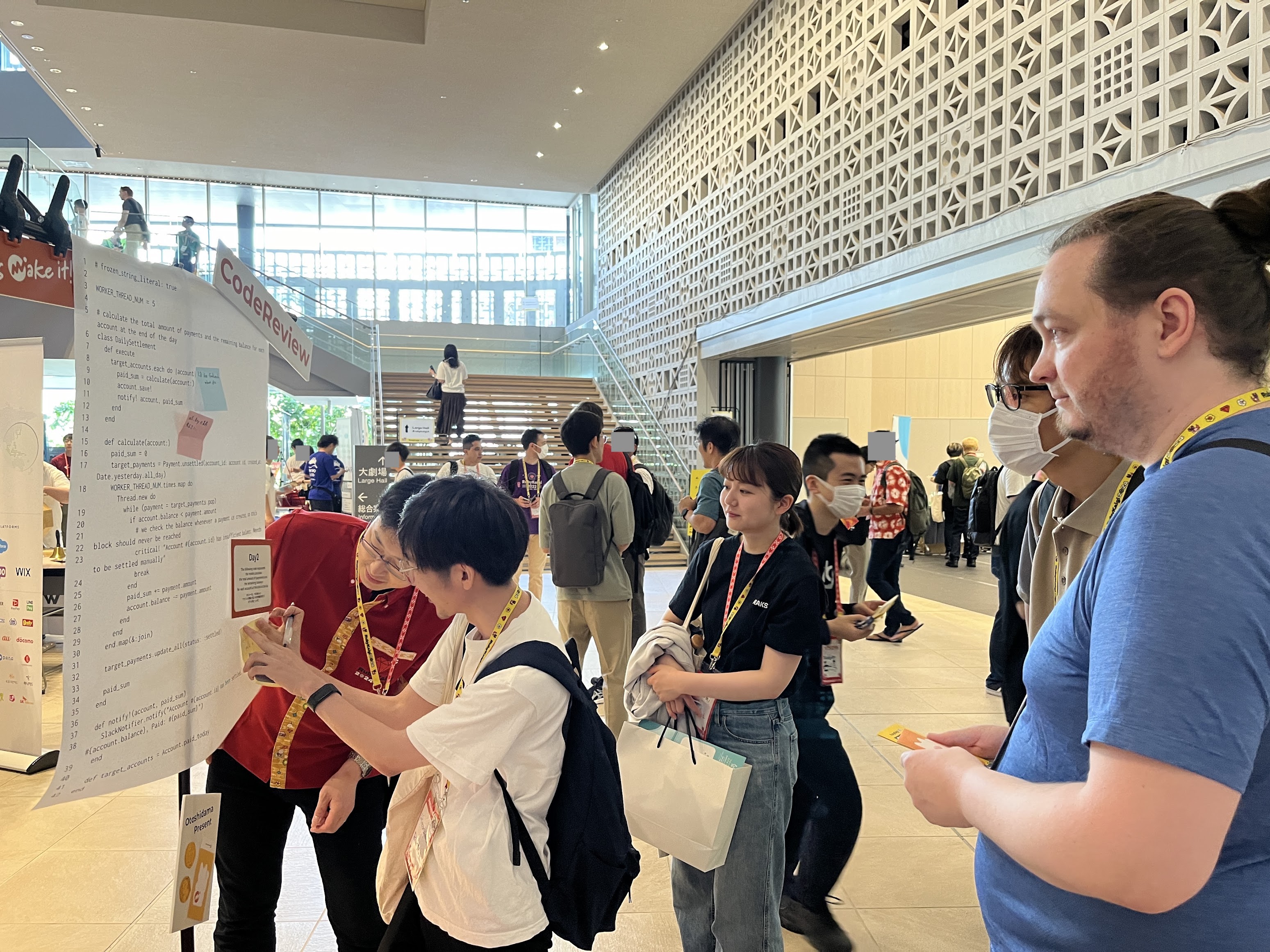 コードレビューする参加者