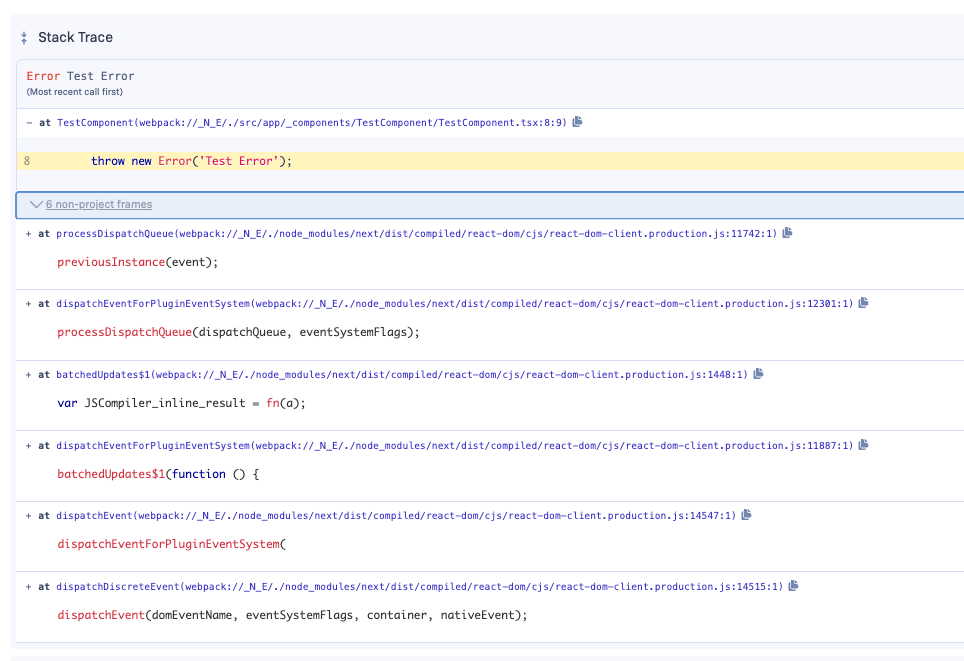 non-project frames