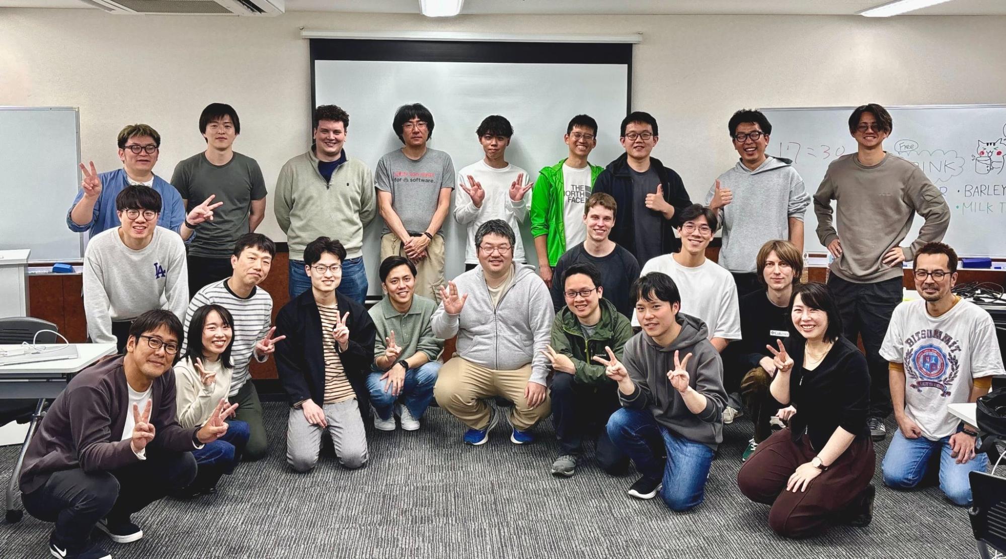 CTFイベント1日目の集合写真