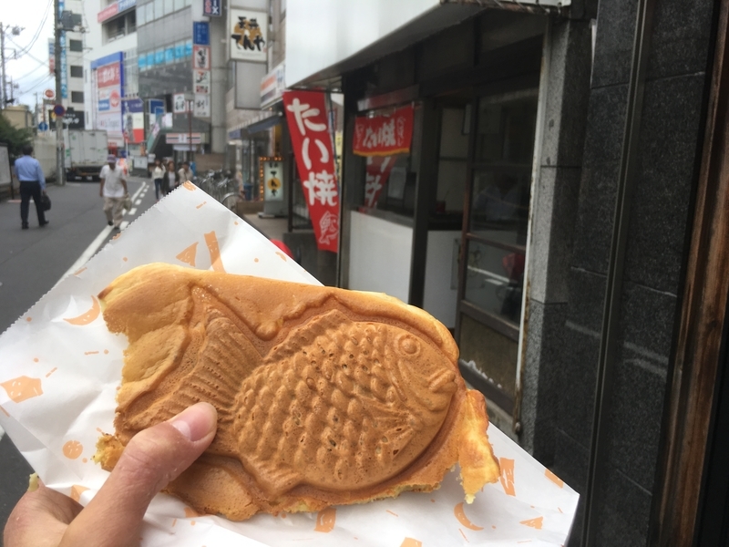 f:id:monhime:20190612142730j:plain 松戸のたい焼き屋
