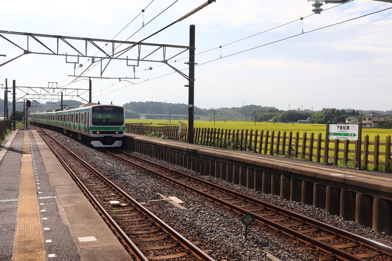 f:id:monhime:20190830113334j:plain 下総松崎駅