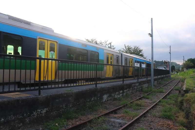 f:id:monhime:20190906121946j:plain 上総亀山駅