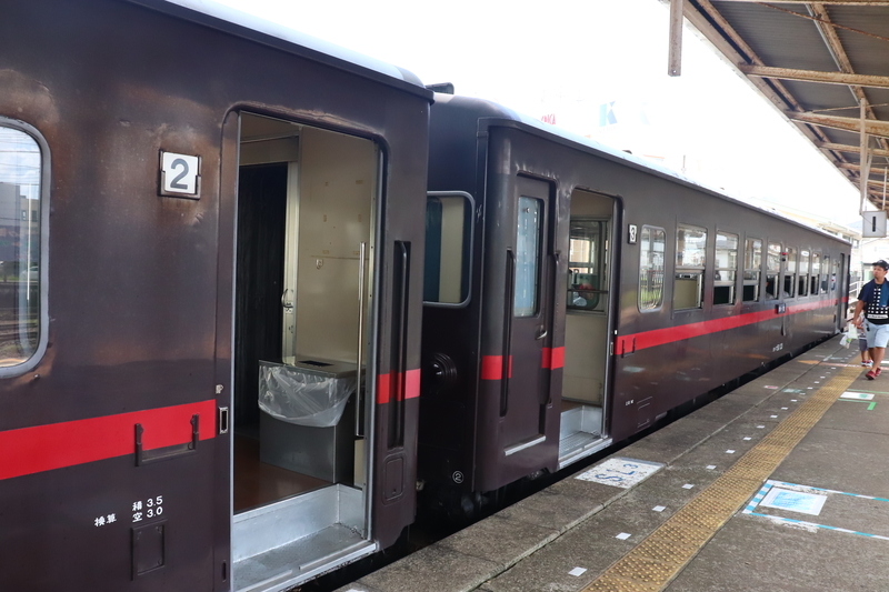 f:id:monhime:20190908130202j:plain 真岡鐵道 SLもおか 客車