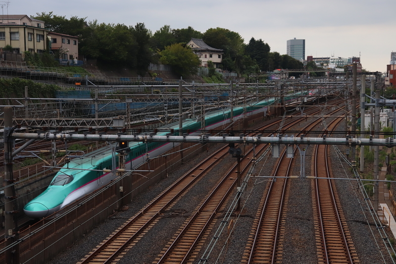 f:id:monhime:20190923111220j:plain 日暮里駅 跨線橋