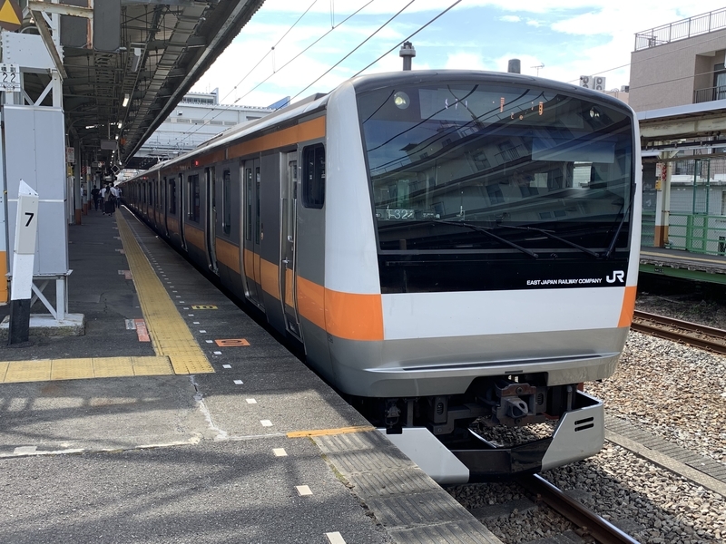 f:id:monhime:20190923112420j:plain 青梅線拝島駅