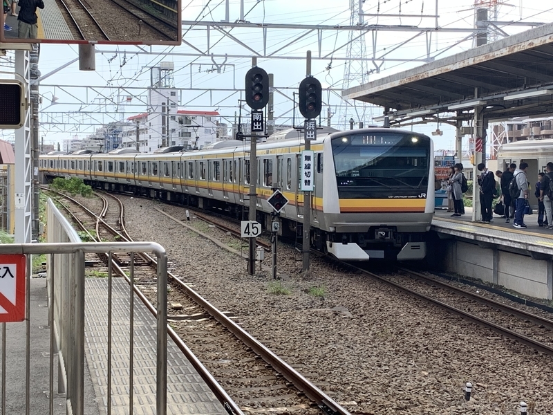 f:id:monhime:20191028082835j:plain 南武線 E233系