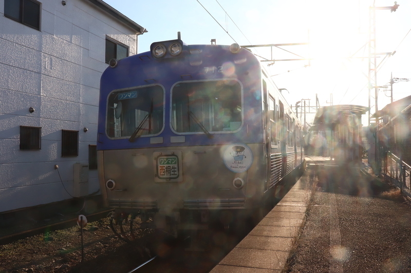 f:id:monhime:20191216084836j:plain 上毛電鉄 城東駅