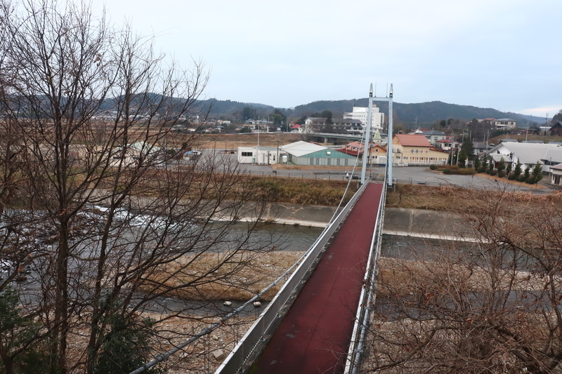 f:id:monhime:20191223081535j:plain 烏山 大金の吊り橋
