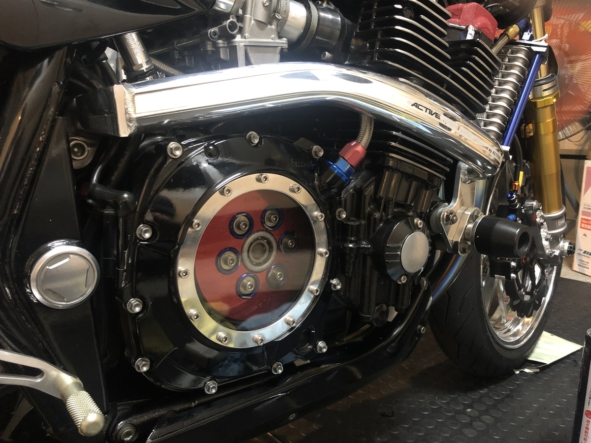 XJR1300　スケルトン加工 クラッチカバー クラッチカバー スケルトン加工。 - KAZUTO YAMASHITA