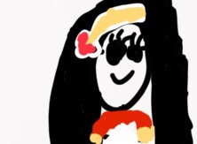 3歳 お絵かき
