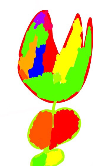 3歳 お絵かき