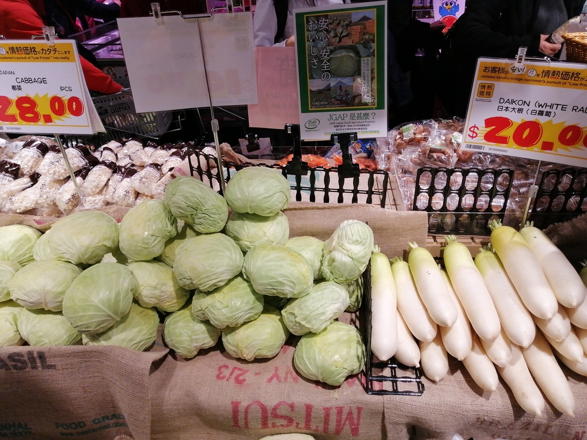 香港 キャベツ 野菜高騰 新型ウィルス