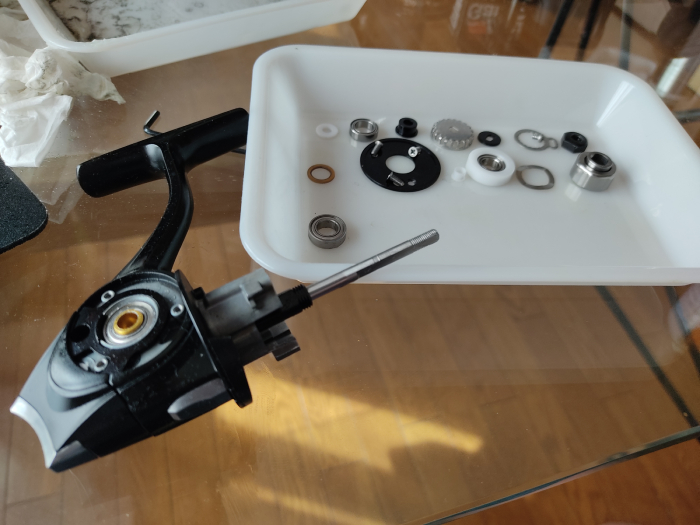 アブガルシア ロキサーニ スピニングリールを自分でオーバーホール 物集め太郎 Blog