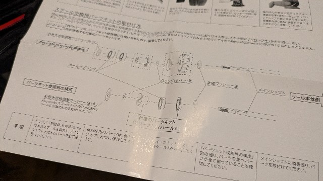 いまさらABU WORKSスプールキット STUDIOSを紹介する - 釣り好き営業