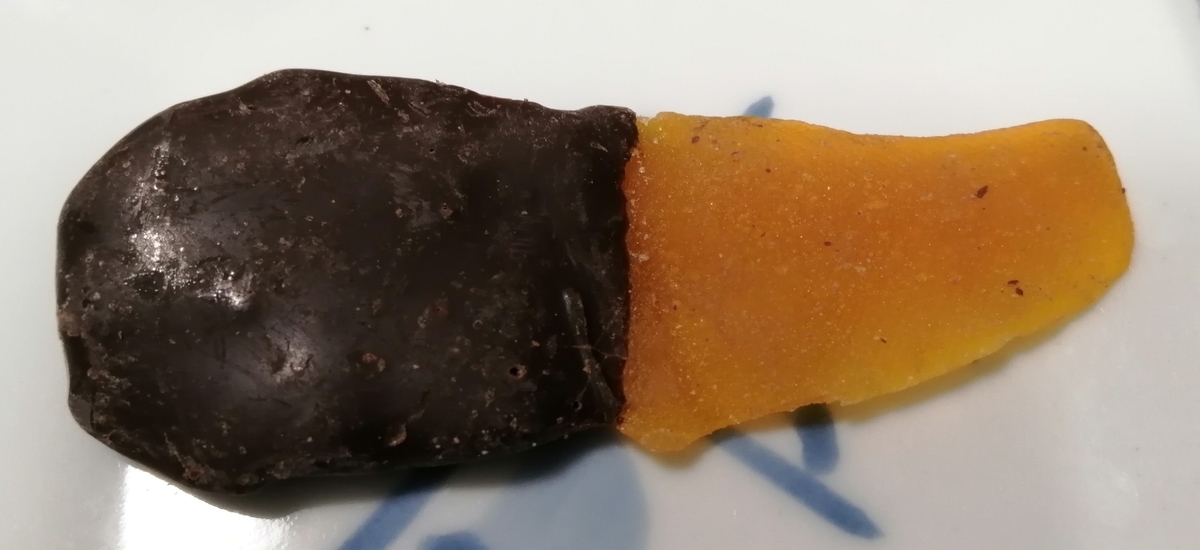 マンゴーとチョコの組合せ ドライマンゴーチョコレート ハワイアンホースト モノ評価ブログ