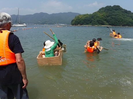 段ボール船の製作 の準備1 びんごモノづくり村 段ボール船の製作 の準備1 びんごモノづくり村