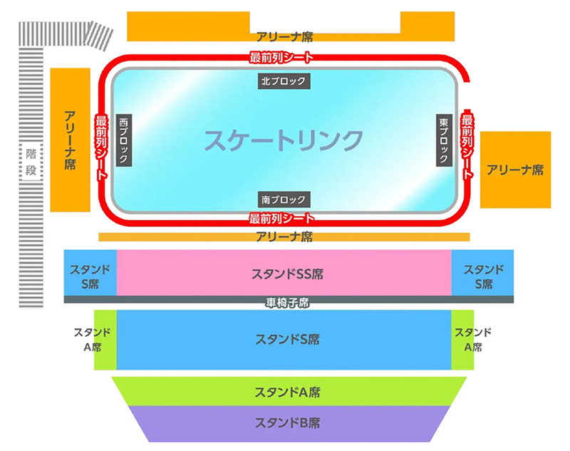 辰巳アイスアリーナ　「THE DESTINY」