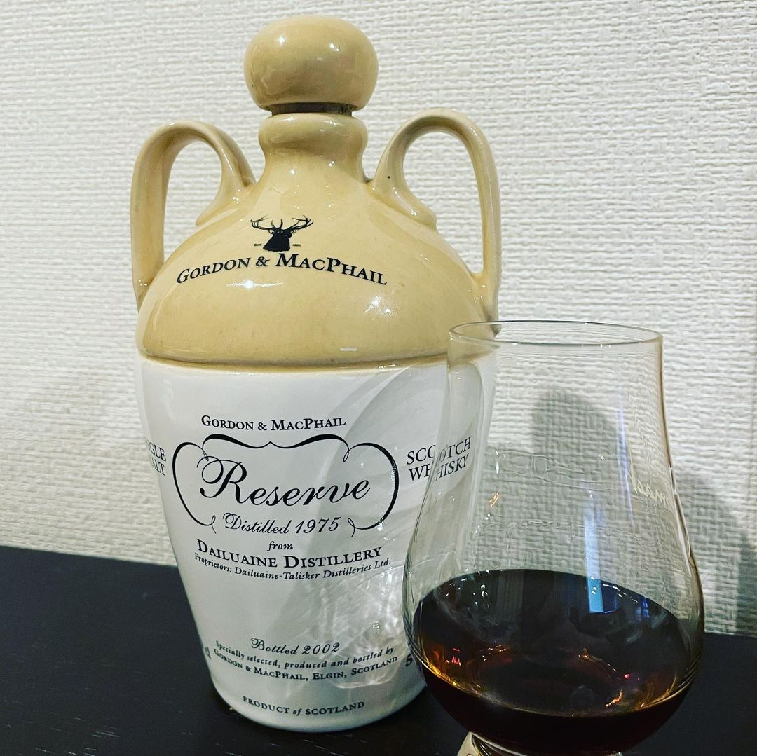 大注目 27年 ダルユーイン 1975 陶器 リザーブ ゴードンマクファイル ウイスキー