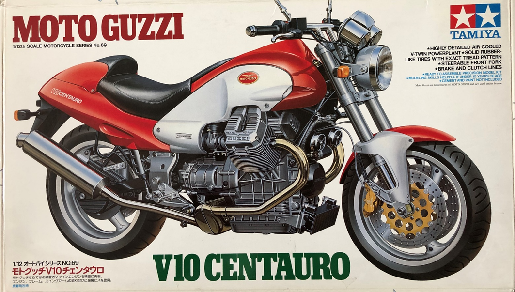 ムーミンパパ55のプラモデル紹介（9） 「モトグッチV10