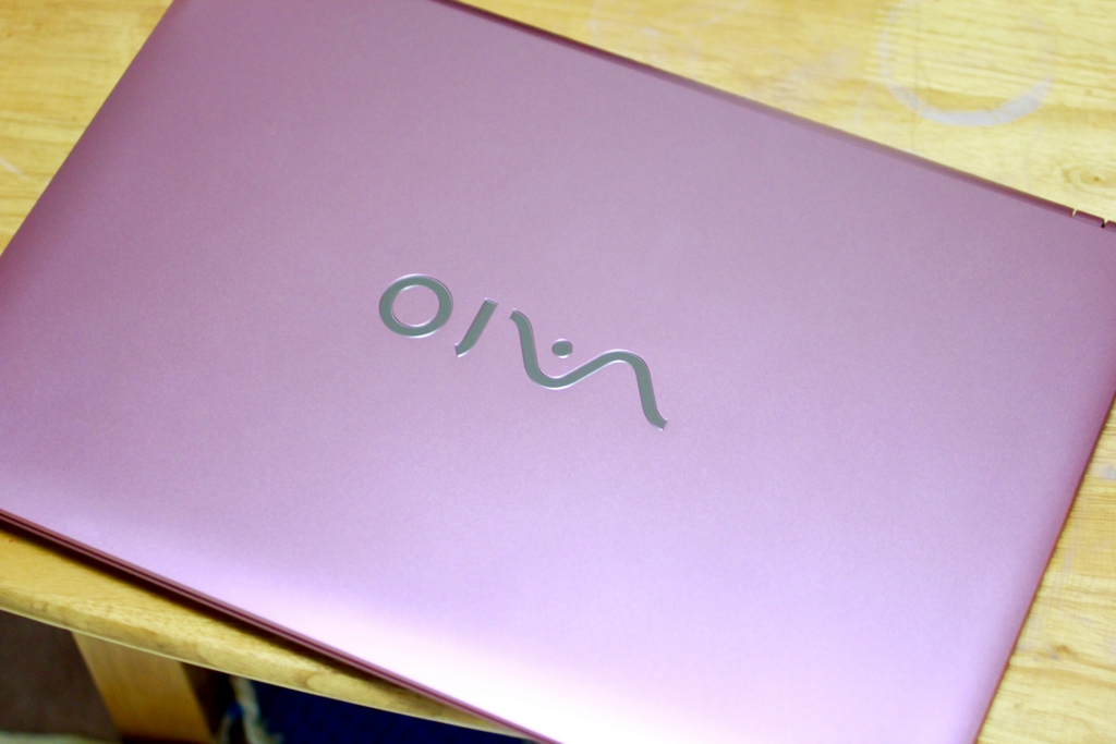 ピンクのVAIO