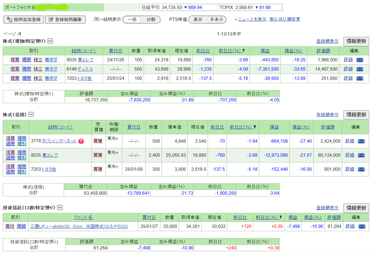 本日の追証は解消した - 双極性障害Ⅰ型 毎日地獄での生活