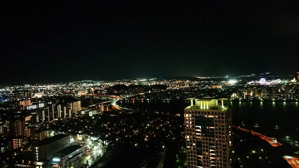 福岡タワーから見た夜景