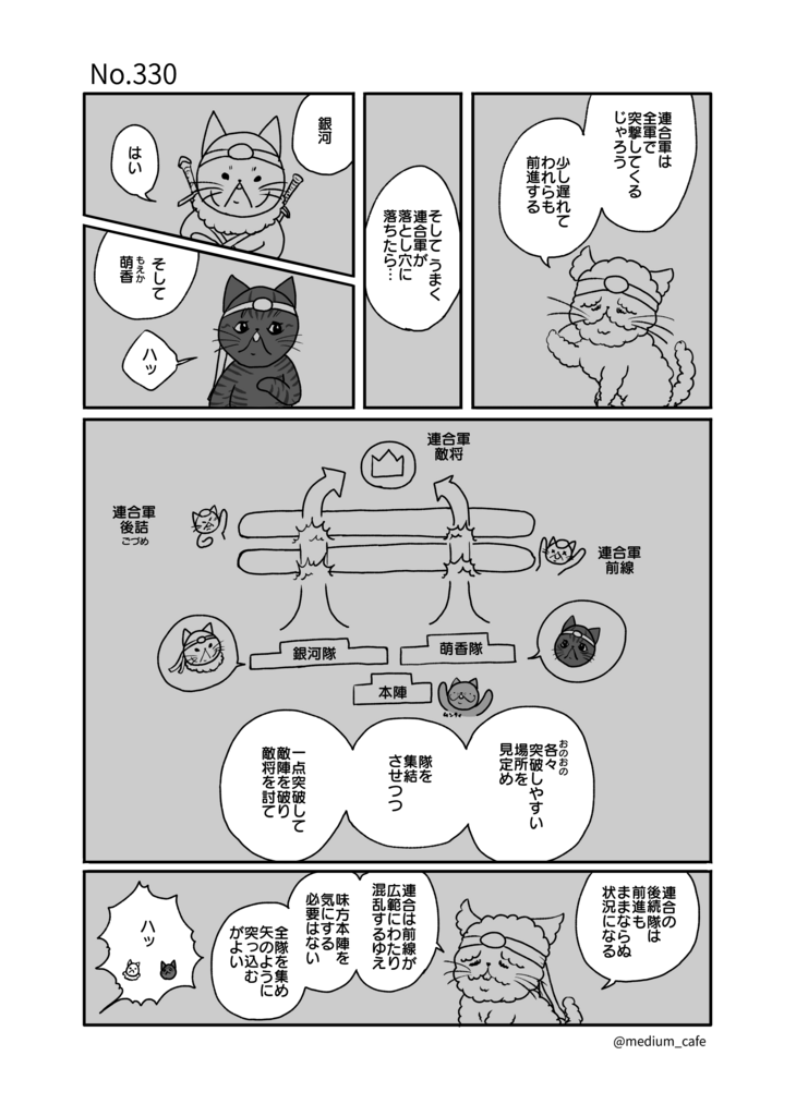 猫のWEB漫画：猫伝奇No.330