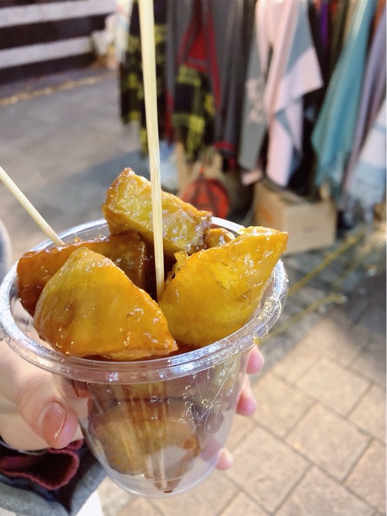 韓国 明洞 安い 美味しい 種類も多い 明洞に来たなら 食べ歩きはマスト Moranmoranのもぐもぐタイム