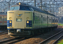 秋田車　583系　天理臨　府中本町駅　武蔵野線