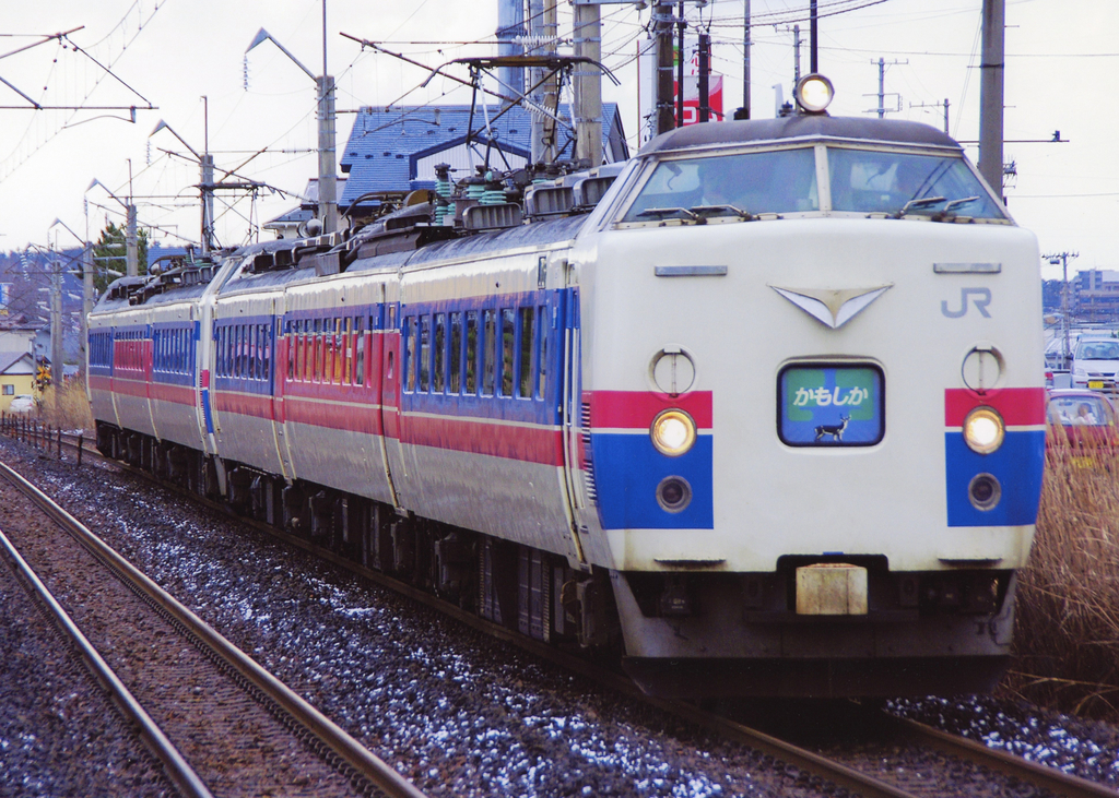 ４８５系　特急かもしか　秋田～青森 : 485系 特急かもしか 秋田~青森(Blu-ray Disc) : Movies \u0026 TV