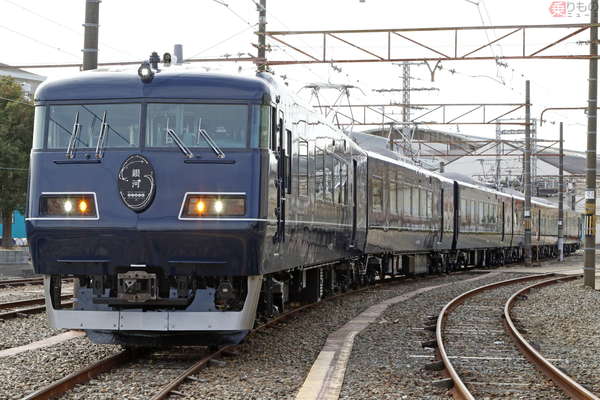 JR西日本 117系　銀河　行路表 JR西日本 117系 銀河 行路表