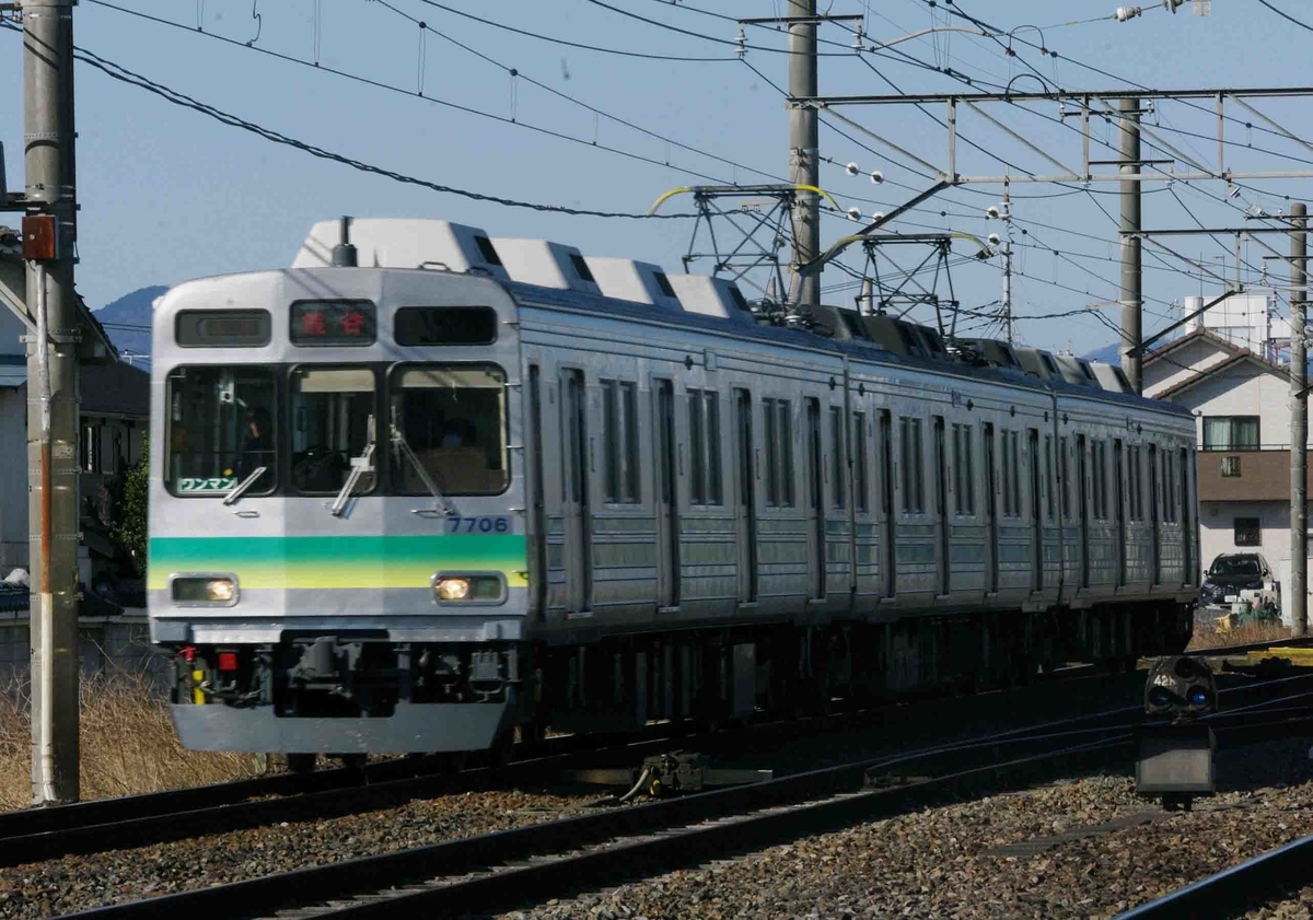 秩父鉄道　明戸　武川　撮影地　6000系　5000系　7500系　急行秩父路号　300系リバイバルカラー