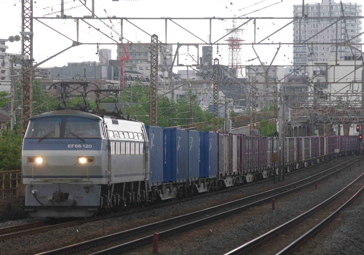 EF66-100 EH500 1097レ　2079レ　平塚　大磯　貨物列車　撮影地　東海道線　