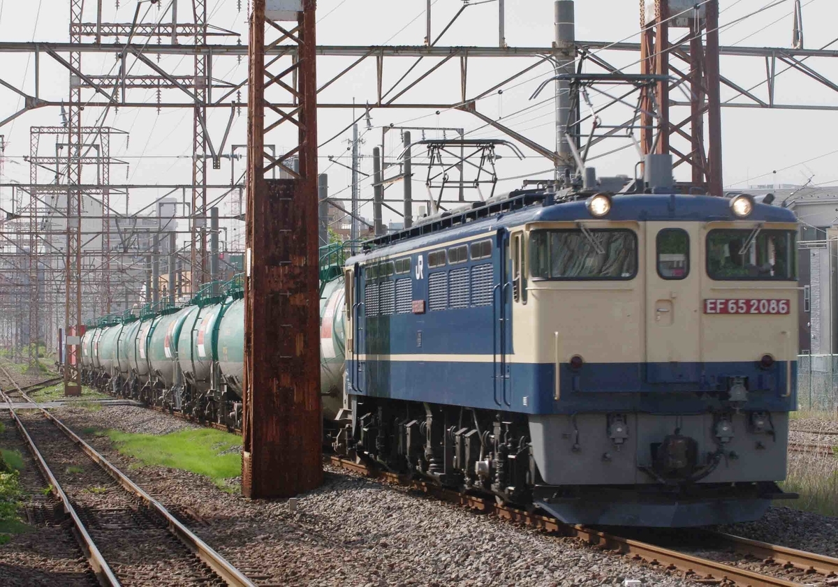 EF66-100 EF65-2000 EF65PF 川崎新町駅　南武線　南武支線　貨物列車　撮影地　【クリーンかわさき号】1097レ　武蔵野シャトル　隅田川シャトル　中央リニア工事残土輸送