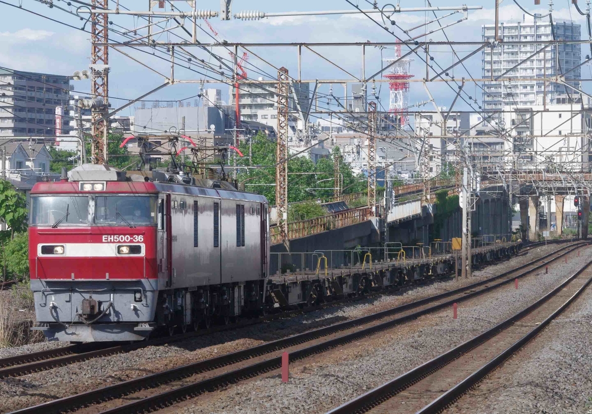HD300 EF66-100 EF210新塗装 EH500 E261系 185系 踊り子号 サフィール踊り子号 緊急事態宣言 コロナウイルス 自粛警察に負けない 東海道線 撮影地 平塚 大磯 相模貨物駅