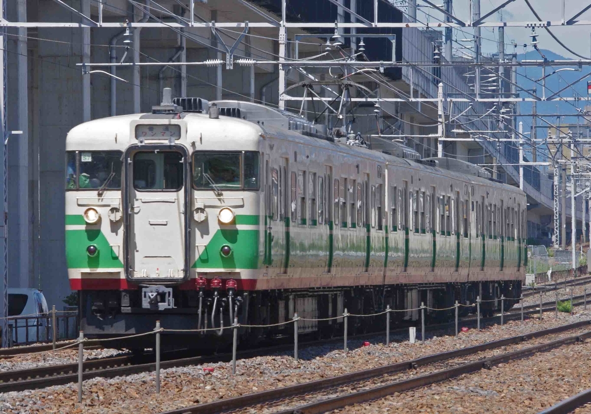 115系 旧長野色 北へ南へ東へ西へ