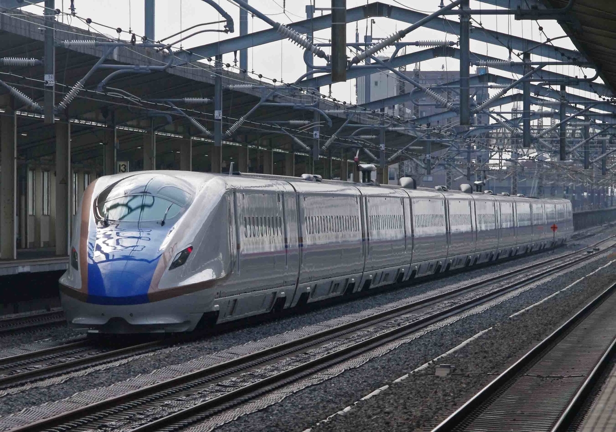 E7系　W7系　E2系　上越新幹線　北陸新幹線　熊谷駅　撮影地　とき　はくたか　あさま