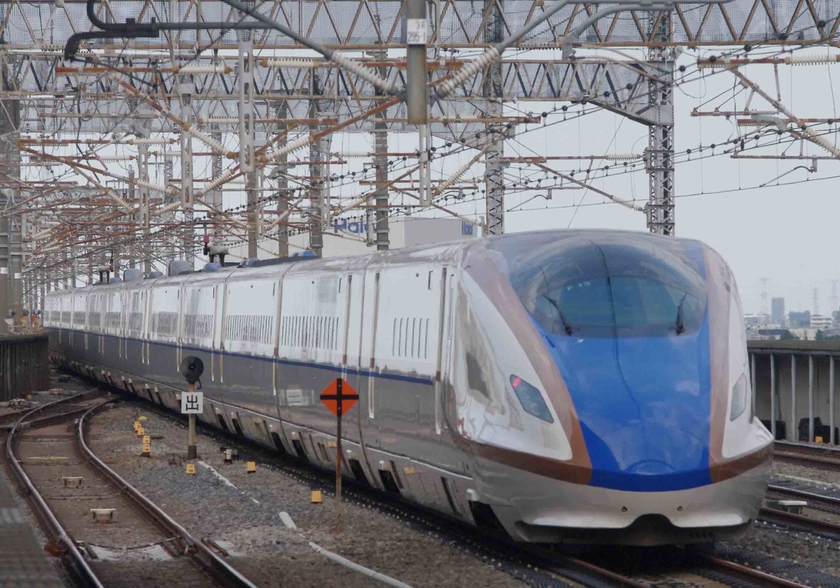 E7系　W7系　E2系　上越新幹線　北陸新幹線　熊谷駅　撮影地　とき　はくたか　あさま