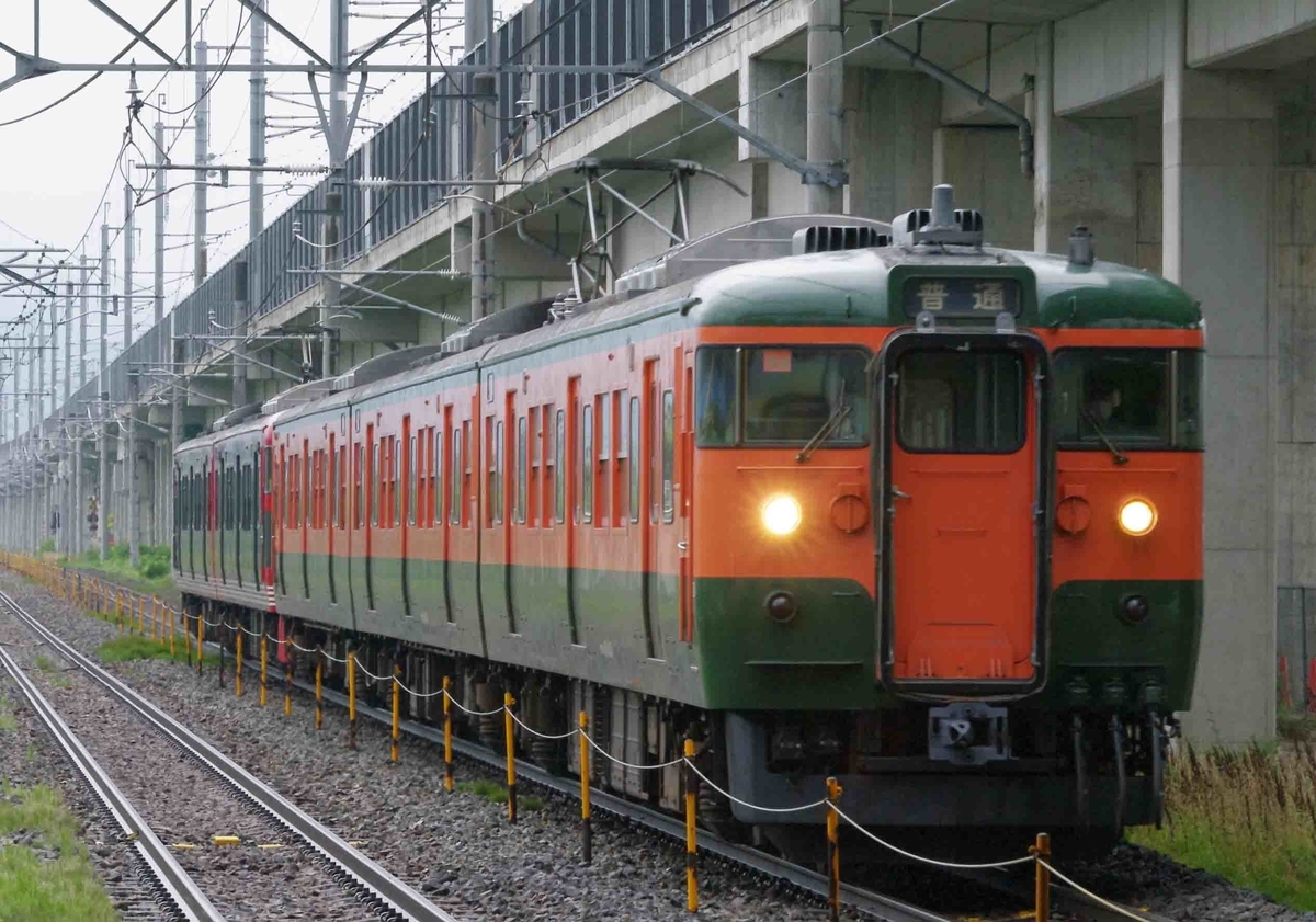 115系　しなの鉄道　横須賀色　湘南色　今井　川中島　撮影地　信越線　平塚市　鍼灸マッサージ　211系　383系　特急しなの号　E127系100番台 class=